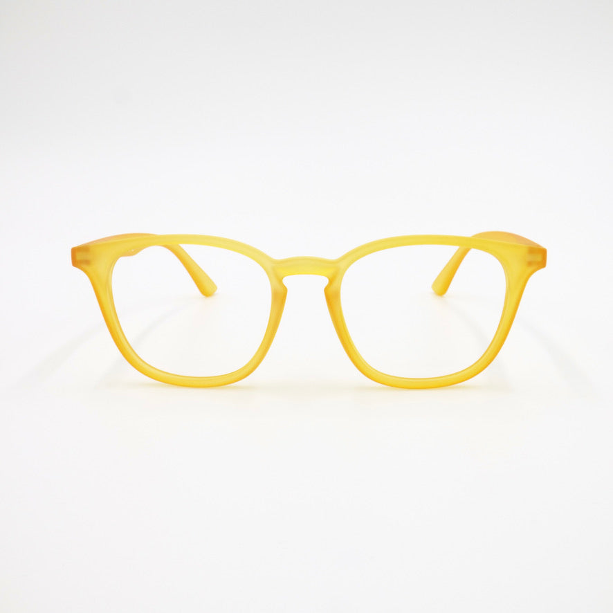 Lunettes anti-lumière bleue TEK-NO LOGIC - Jaune (face)