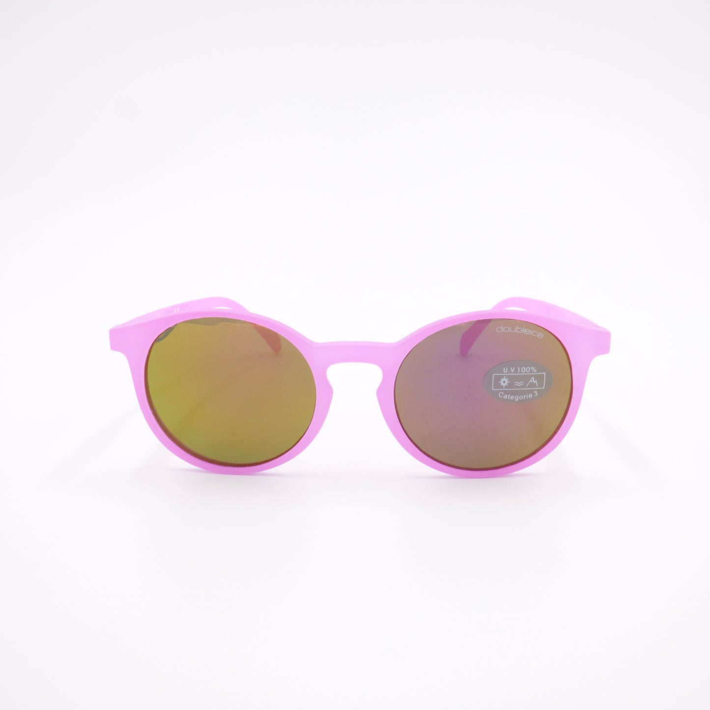 Lunettes de soleil COCKTAIL - Rose Fraise (face)