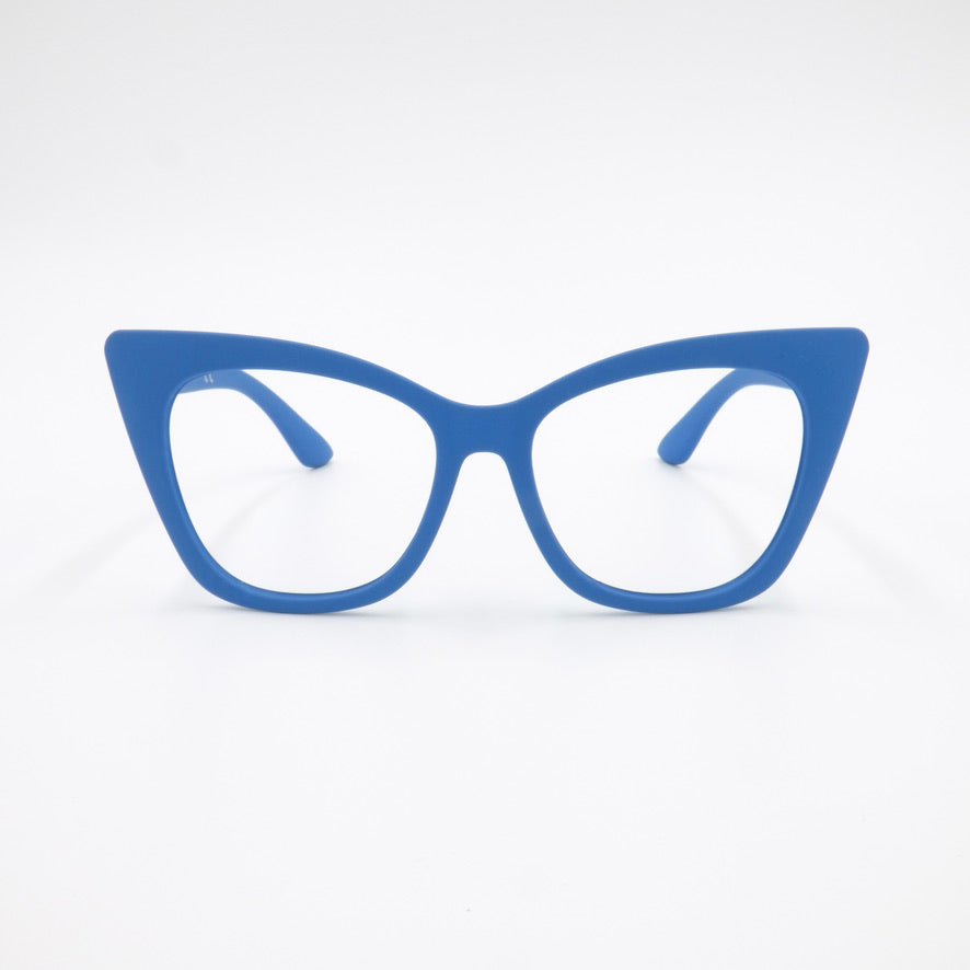 Lunettes de lecture PANTHERA - Bleu (face)