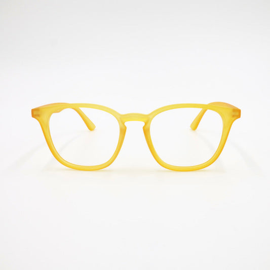 Lunettes anti-lumière bleue TEK-NO LOGIC - Jaune (face)