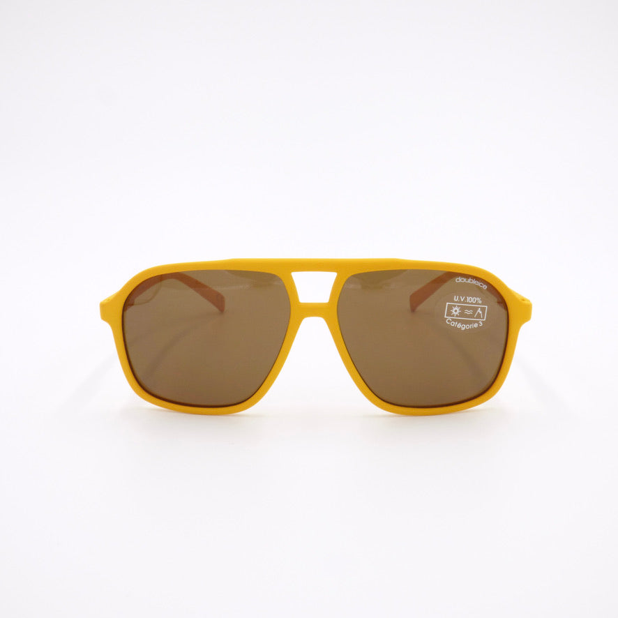 Lunettes de soleil SEVENTIES - Jaune (face)