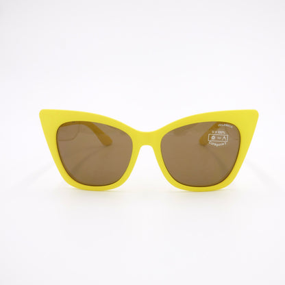 Lunettes de soleil PANTHERA - Jaune (face)