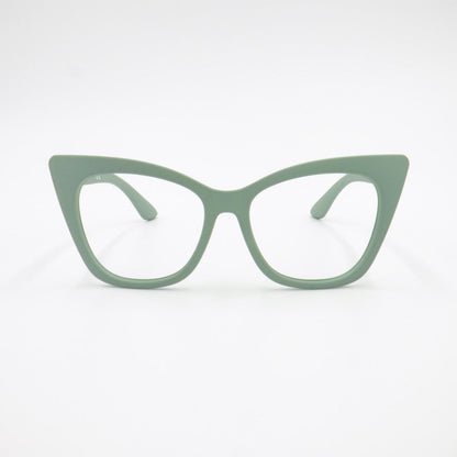 Lunettes de lecture PANTHERA - Vert Sauge (face)