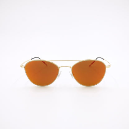 Lunettes de soleil ŒILLET - Or (face)