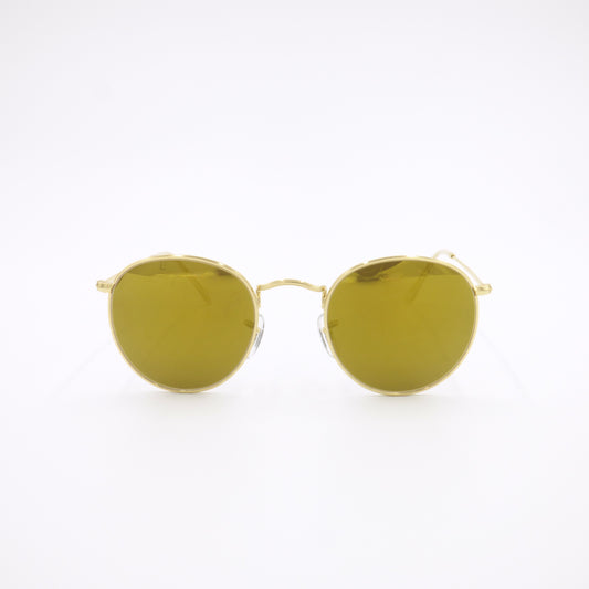 Lunettes de soleil DAHLIA - Or/Jaune (face)