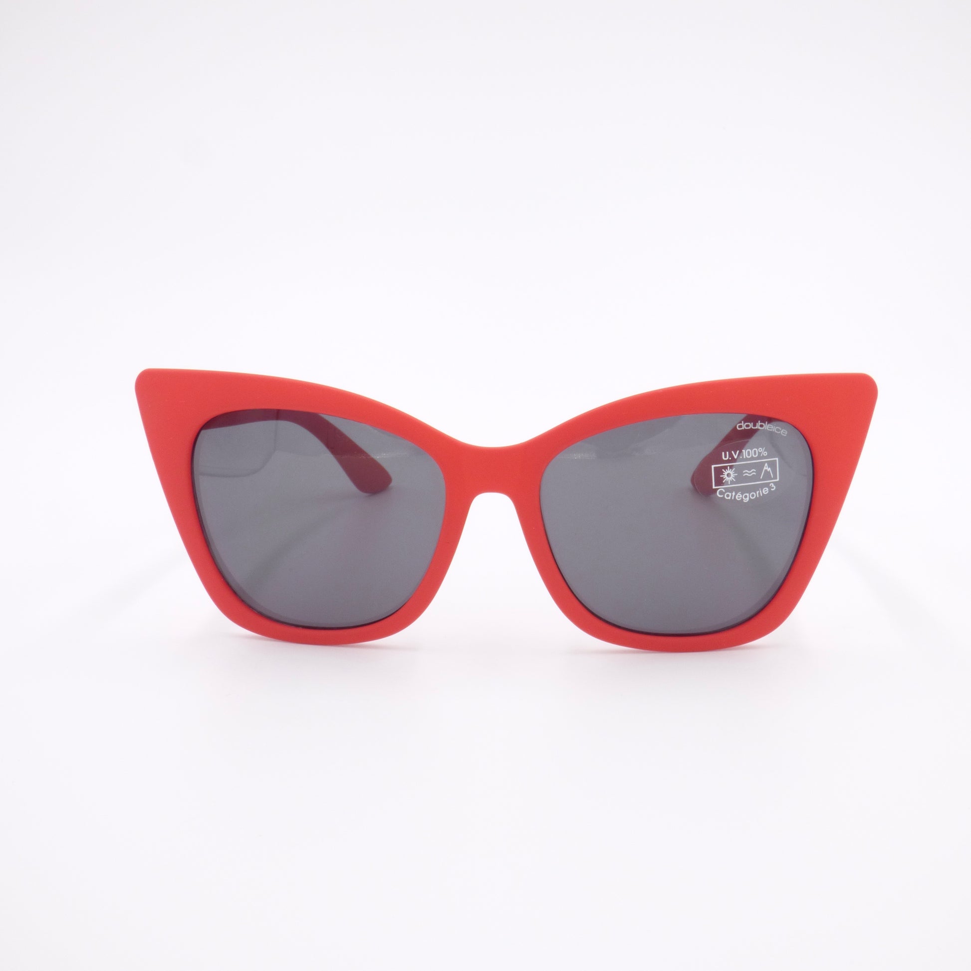 Lunettes de soleil PANTHERA - Rouge (face)